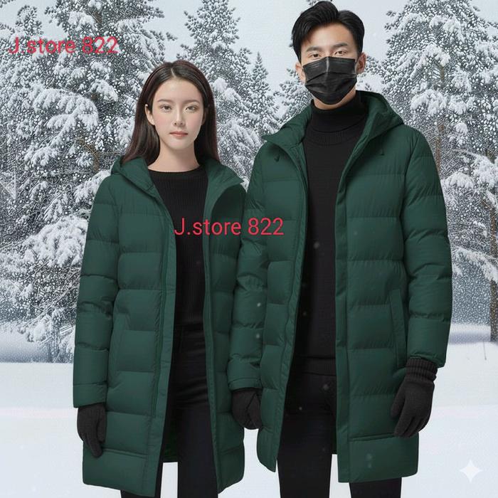 JAKET JUBAH WINTER TEBAL HANGAT MUSIM DINGIN JEKET JACKET GELEMBUNG KEMBUNG PANJANG LONG COAT TERBAR