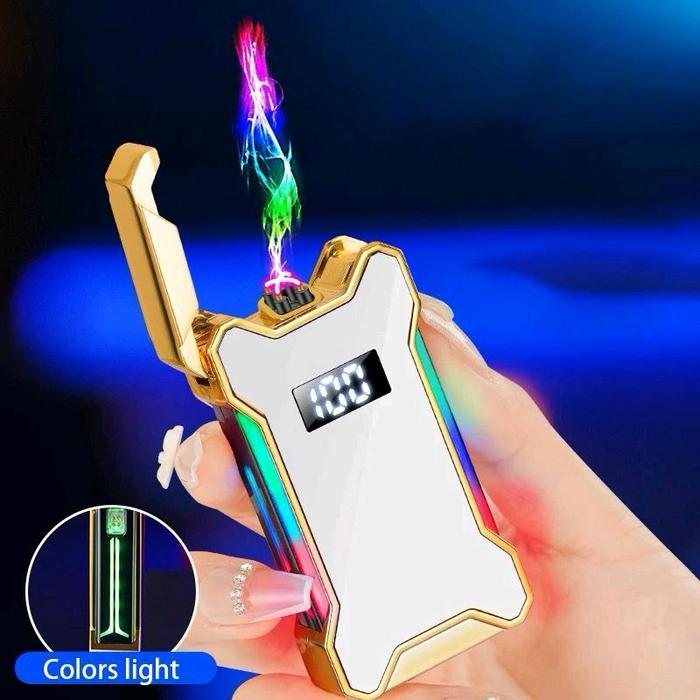(BISA COD) Promo!! Korek Api elektrik plasma Arc Carger bisa isi ulang Korek api elektrk