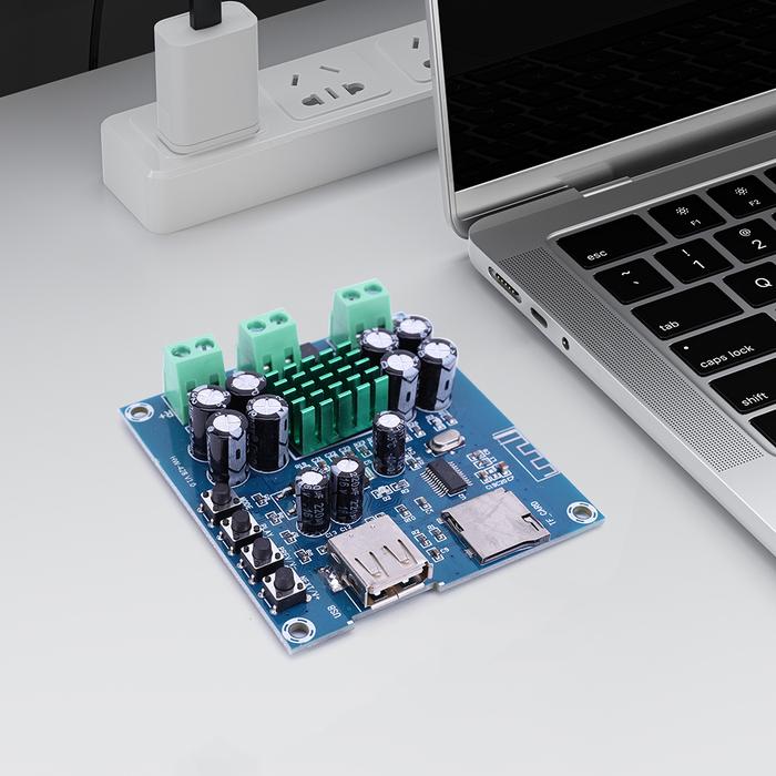 TPA3116D2 Stereo Amplifier Board Support TF Card Bluetooth-compatible