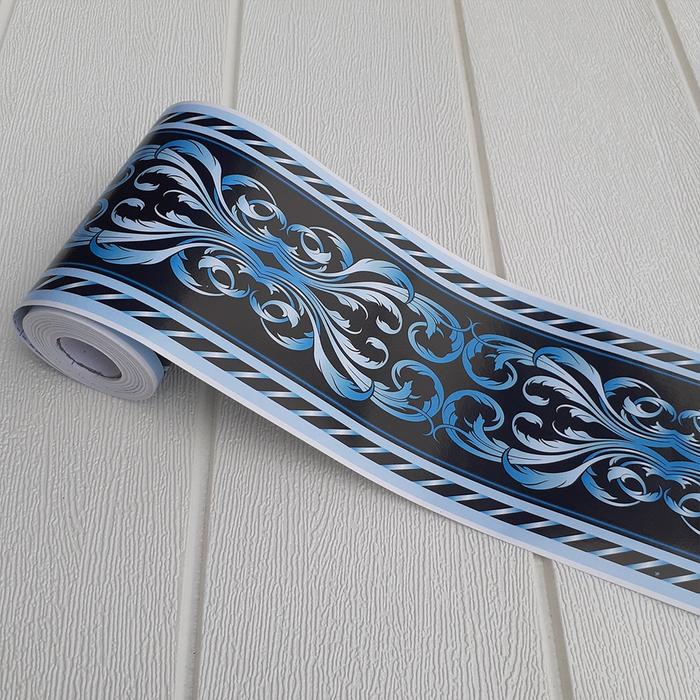 TERMURAH LIST BORDER STIKER 10 METER WALL BORDER LIST BORDER BORDER MOTIF WARNA BIRU LARIS STIKER89