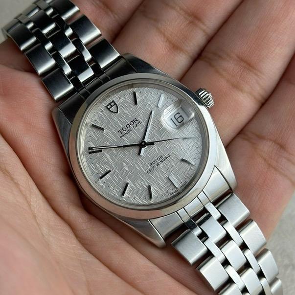 Tudor Prince Date Linen Dial no omega longines