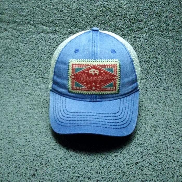 topi wrangler jaring original preloved
