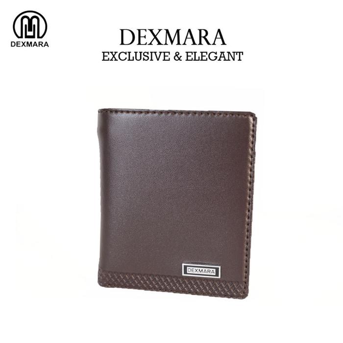 NEW!! DEXMARA Dompet Cowok Lipat Buku Bahan PVC Premium BK 02