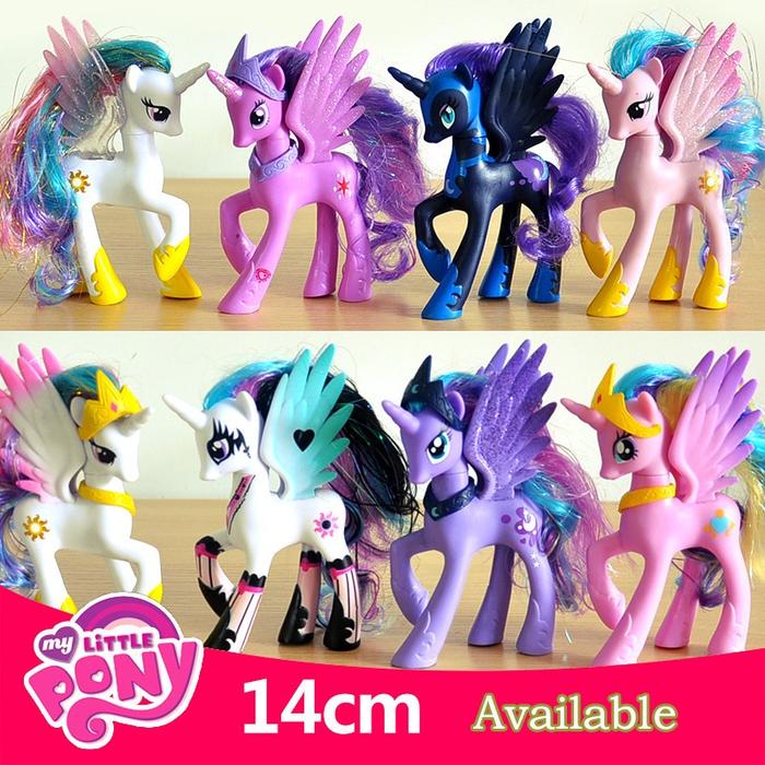 Action Figure My Little Pony Princess Celestia Luna Cadance