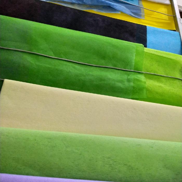 kertas tissue per  1 lembar