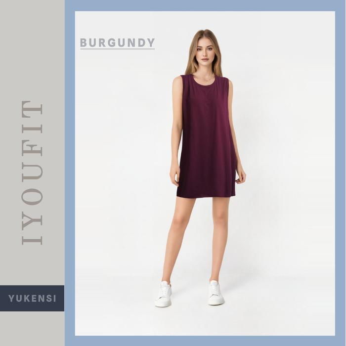 IYOUFIT-Daster Yukensi Wanita Premium Dress Nyaman-Daster Dres Tali Spandek All Size - Nyaman & Modi