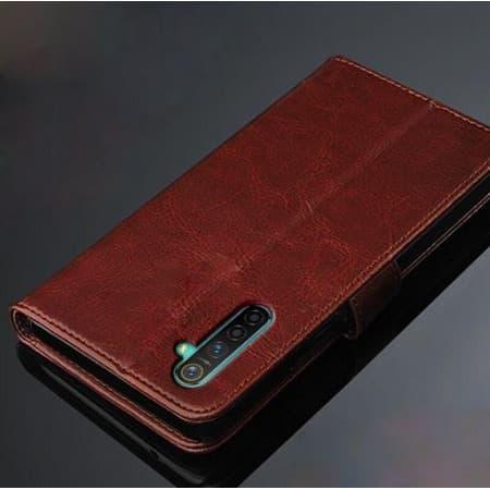 Realme XT Flip Cover Wallet Leather Case Classic Style 1565