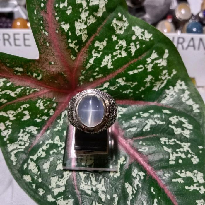 cincin batu tapak jalak crystal natural pacitan