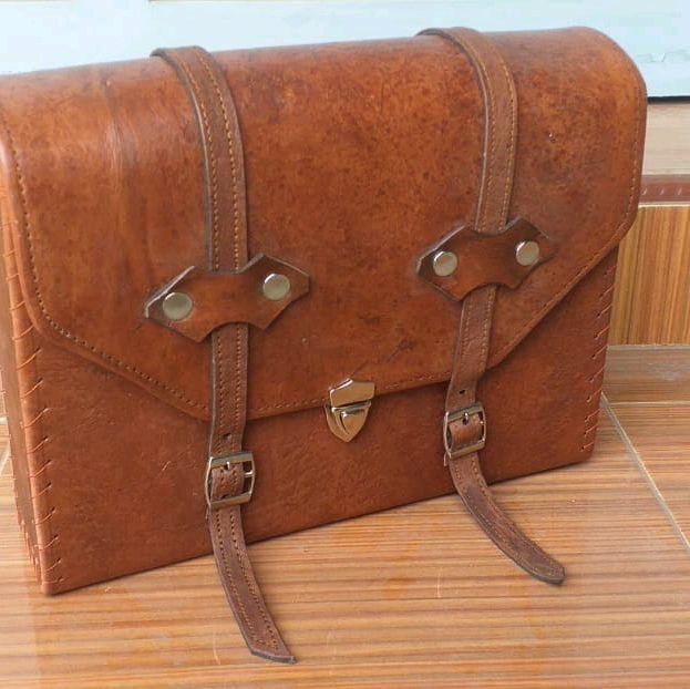 Tas ontel Asli Kulit Tas Samping Ontel Asli Kulit