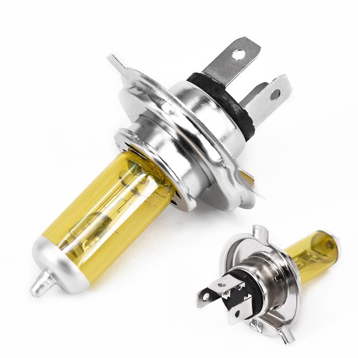 H4 55W 6000K Car Xenon Gas Halogen Headlights Headlamps Lamp Bulb