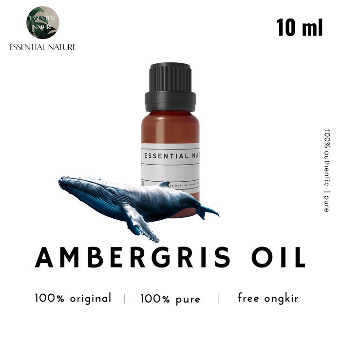 Ambergris Oil 10ml Ambroxan Essential Oil Minyak Esensial Face Body Hair Care 100% Pure