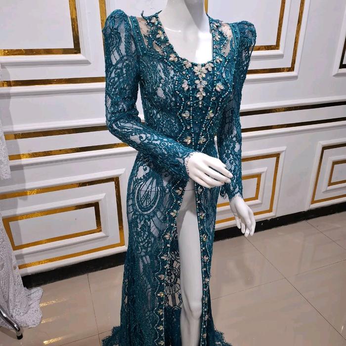 kebaya akad model kutubatu full payet jepang ngkor