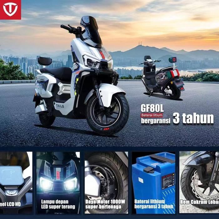 READY TAILG GF80L/GF80LPro 48V/60V BERKUALITAS DAN BERGARANSI RESMI Motor Remot Control