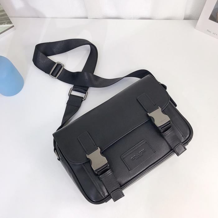 COACH Slingbag Track crossbody terlaris - Tas Selempang Pria - Tas Terlaris Pria Original 100% denga