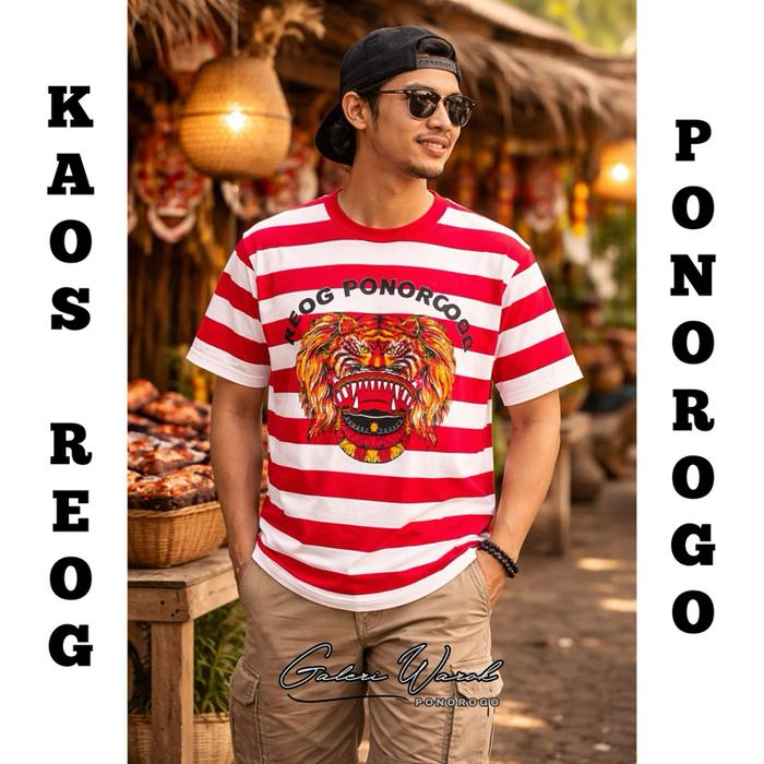 [TERBAIK!!!] KAOS REOG ORIGINAL PONOROGO, DEWASA SIZE : S,M,L,Xl,XXL TERMURAH !!!