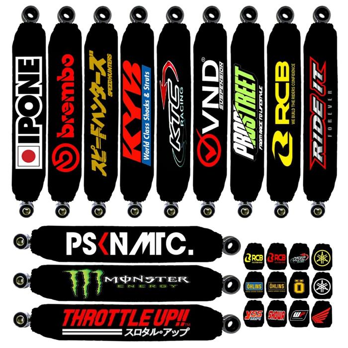 Sarung Shockbreaker Motor Matic Motor Bebek Racing Variasi Cover Shockbreaker Premium Universal
