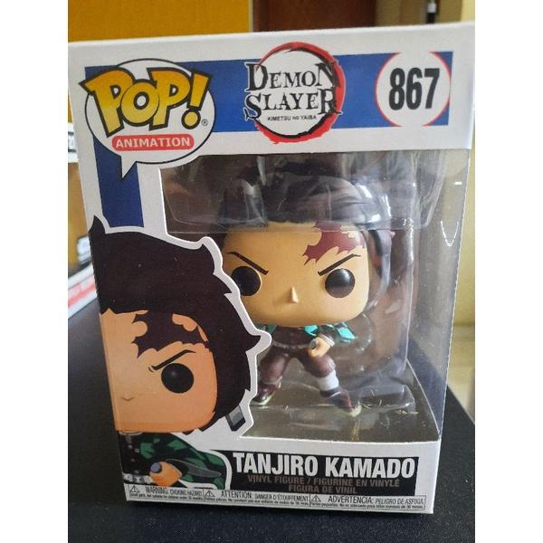 Funko Pop Demon Slayer Tanjiro Kamado 867# Toys Kid Collection Action Figure Gift