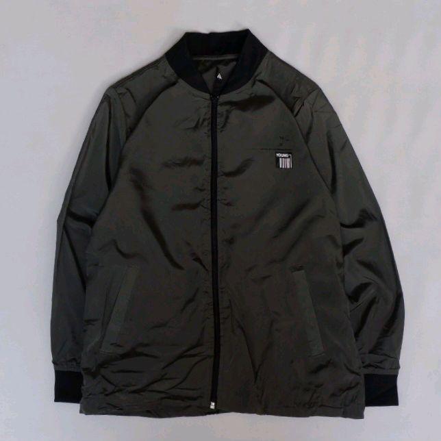 hangten bomber jaket olive