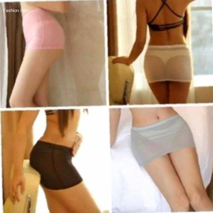 rok mini sexy tranparan rok span mini sexy wanita | Hot Item
