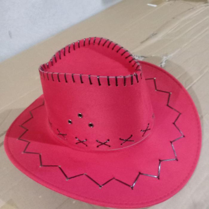 Topi Koboi Pria Dan Wanita Koboi Zeko Koboi Zig-zag Koboi Dewasa
