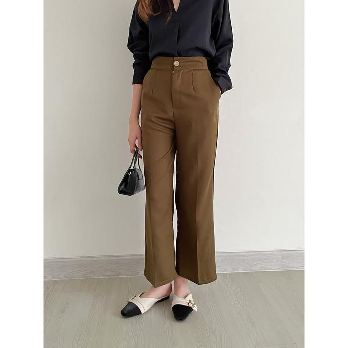 Helena Cullote Hightwaist Pants | Celana Kulot Wanita | C.1252