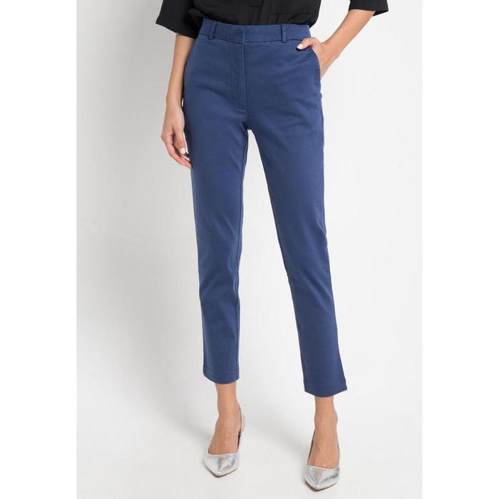 Geela Official - Basic Office Long Pants Dark Blue (G.3145-95)
