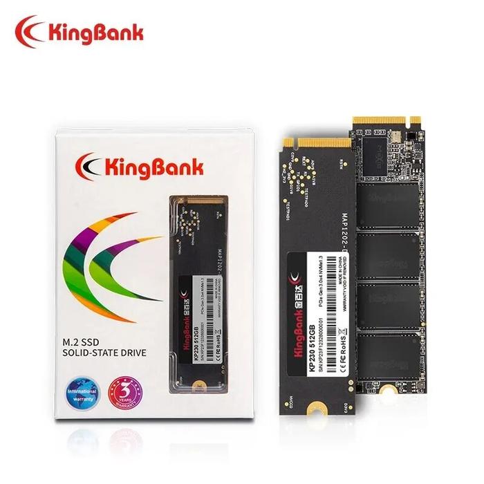Kingbank KP230 SSD NVMe M2 128G 256G 512G 1TB M.2 2280 NVME PCIe Gen3x4 Internal Solid State Drive D