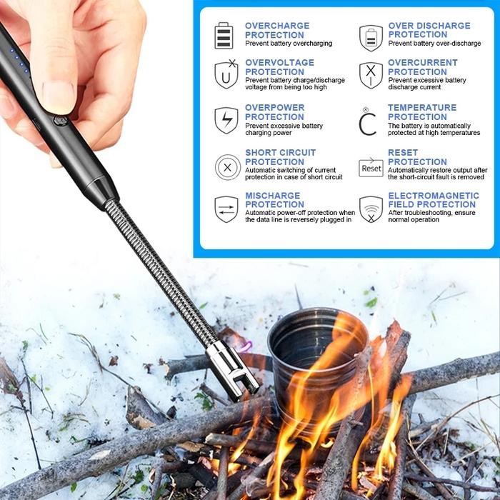 Pemantik Kompor Elektrik Pemantik Listrik USB Rechargeable Korek Kompor Elektrik USB Korek Api Listr