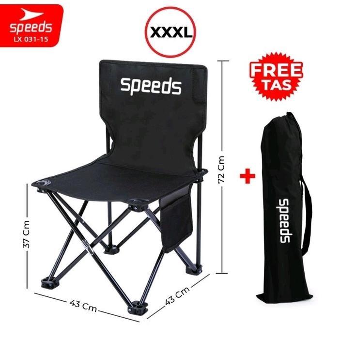Kursi Lipat SPEEDS Portabel - Kursi Pancing - Kursi Camping - Kursi Portabel - Kursi Traveling