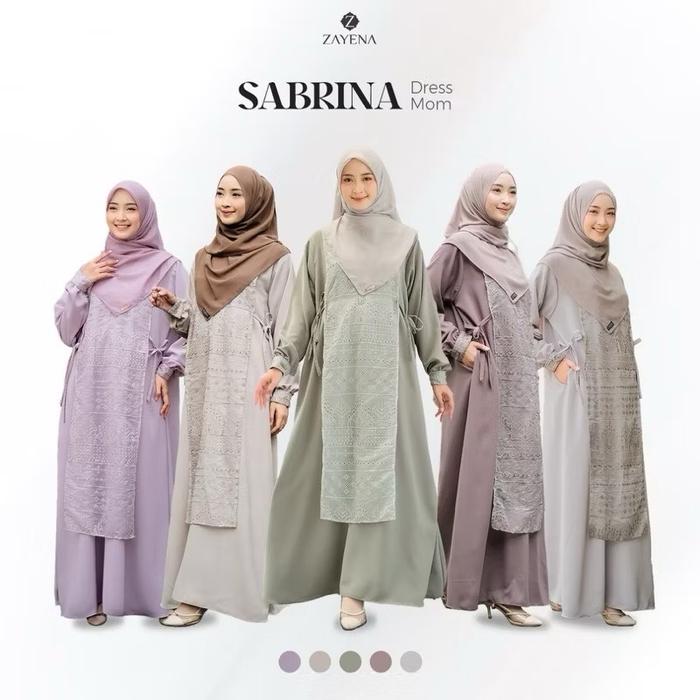 Zayena Indonesia | Sabrina Raya Series Gamis Muslim