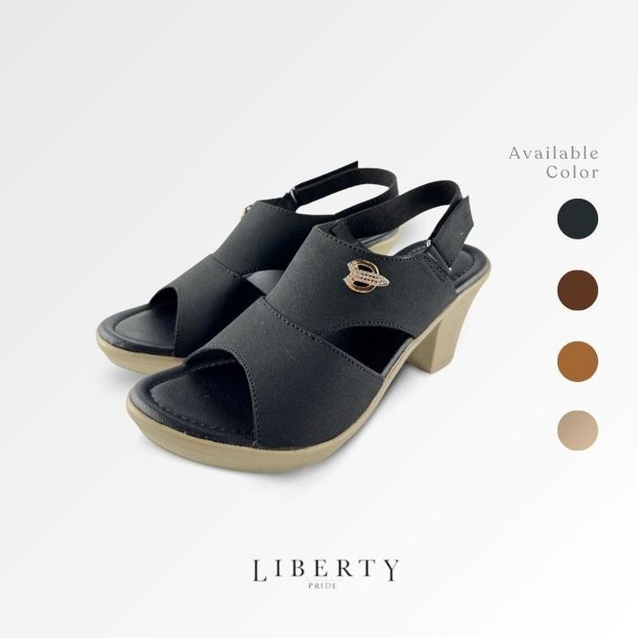 Liberty Sandal Wanita Heels Salma 01 - Sendal Heels Selop