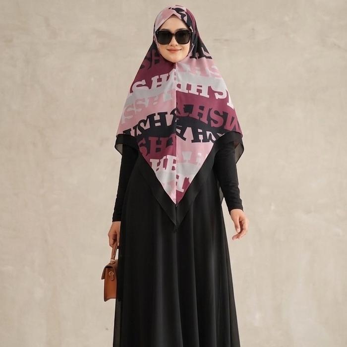Mshee Paula khimar Printing