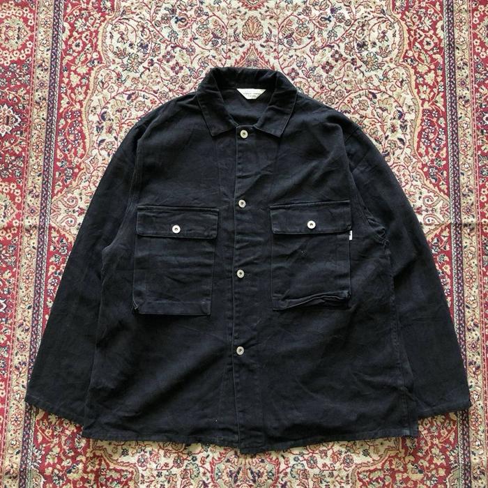 Jaket Lafudge store oversized denim jacket Vintage Denim jacket i100