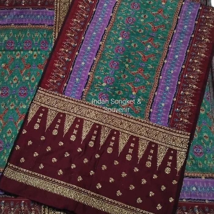 Kain Songket Tenun Palembang motif Limar antik