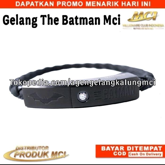 GELANG BATMAN MCI _ GELANG MCI PRIA _ GELANG BATMAN ORIGINAL