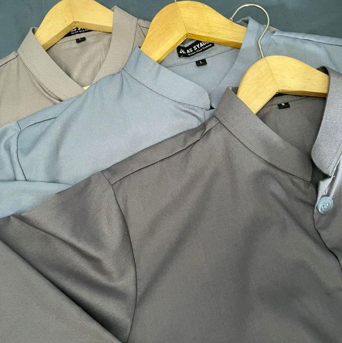 Baju Koko Dewasa Bahan Katun Toyobo Halus Premium bisa Seragam Az Zahir Gandrung Nabi