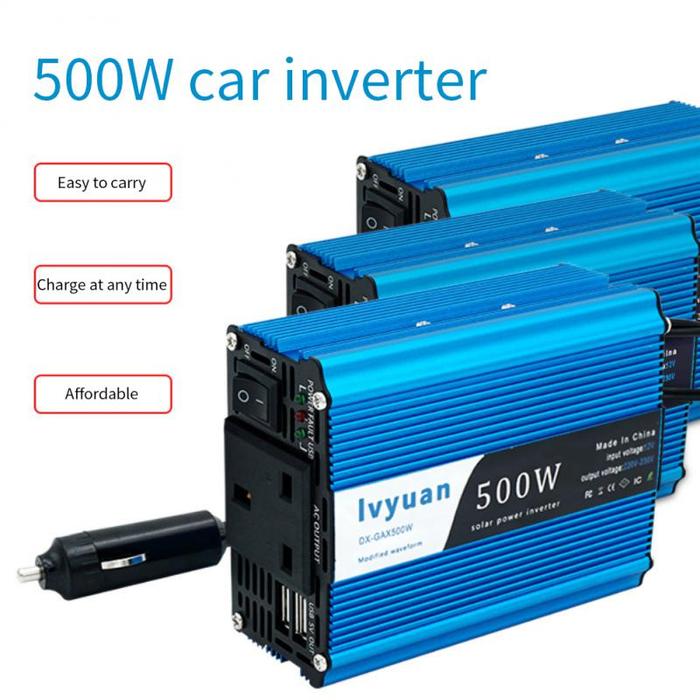 UK/Universal 500W/300W/200W Power Inverter Modified Sine