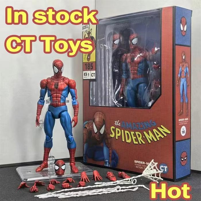 Full Range In Stock Ct Toys Wolverine/Spiderman Shf Agent Venom Figure Amazing Spider-Man Morales An
