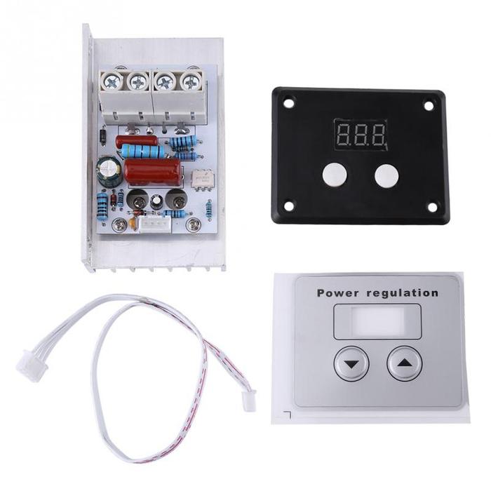 10000W SCR Digital Voltage Regulator Speed Control Dimmer Thermostat