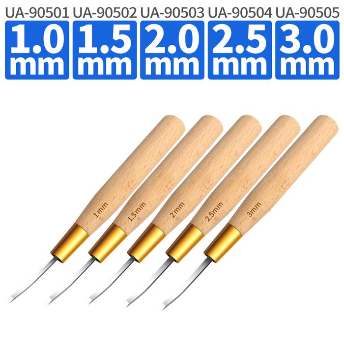 5Pcs/set Gundam Chisel Model Concealed Angle Flat Blade Pusher Curved