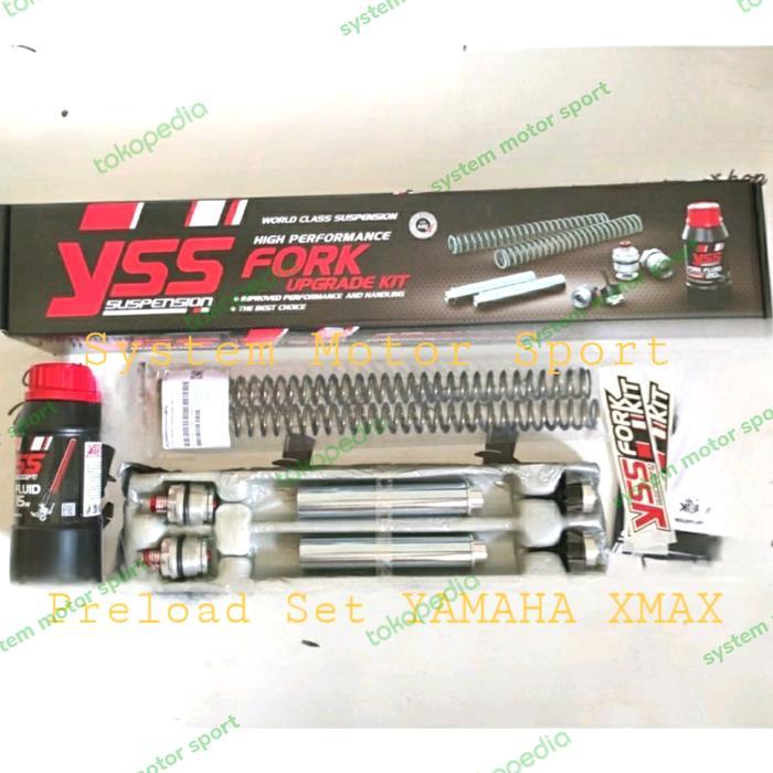 Preload Yss yamaha xmax. Front Fork preload XMAX ORIGINAL YSS