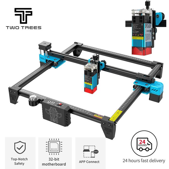 TTS-55 CNC Laser Engraving Machine Woodworking Laser CNC Router Metal