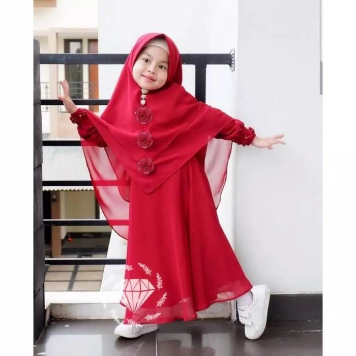 Promo GAMIS ANAK MERAH CABE COD
