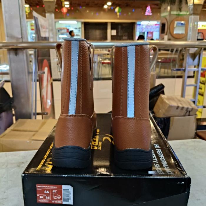 New!!! Sepatu Safety Altera Niagara Coklat Original - Sepatu Safety Altera Niagara Hitam Original Ba