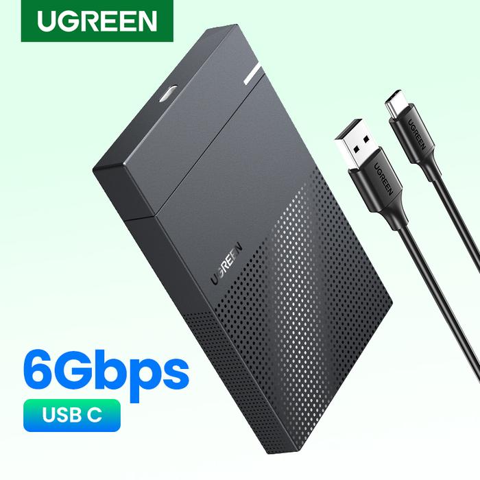UGREEN HDD Case 2.5" Hard Drive Enclosure USB Type C SATA 5Gbps for