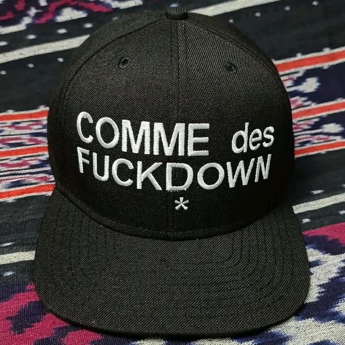 Topi Comme Des Fuckdown Snapback Second Original