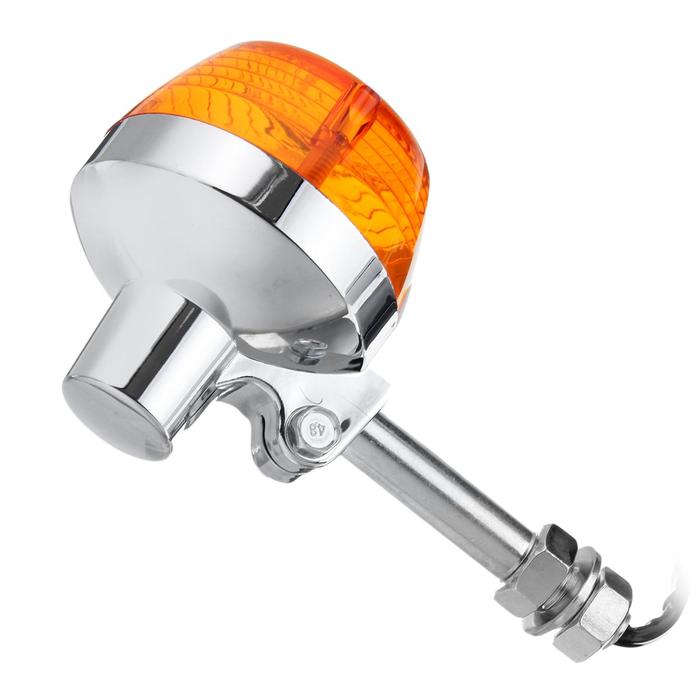 Lampu sein motor, 2 buah, indikator sepeda motor, lampu berkedip