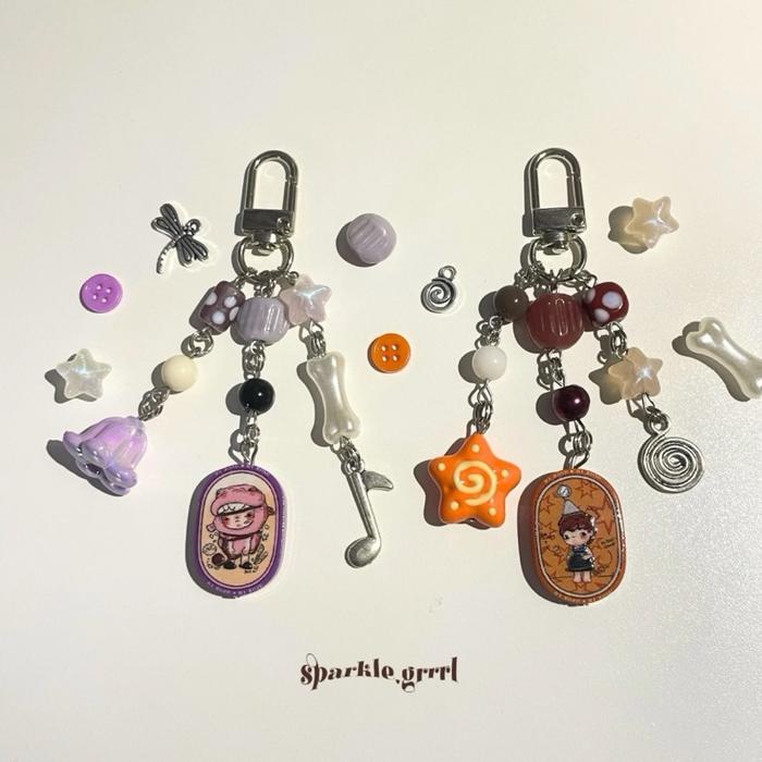 hirono bagcharm | gantungan tas | keychain | bagcharm y2k | cute charm