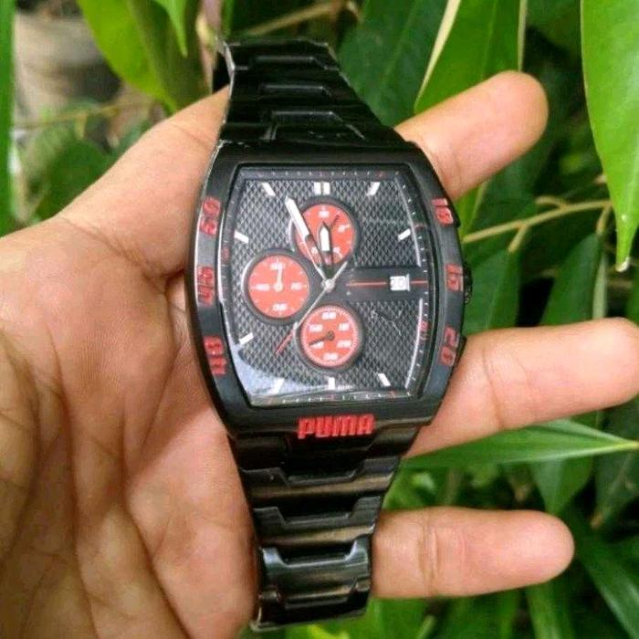 Jam tangan pria Puma Chronograp Take Pole position