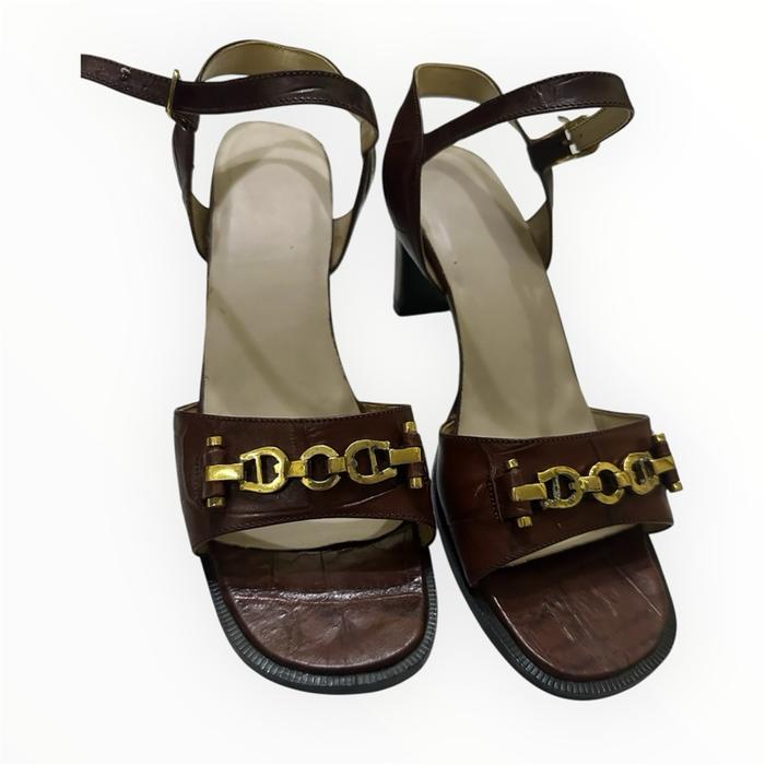 AIGNER Sendal Sepatu Vintage Jadul Preloved Koleksi Pribadi